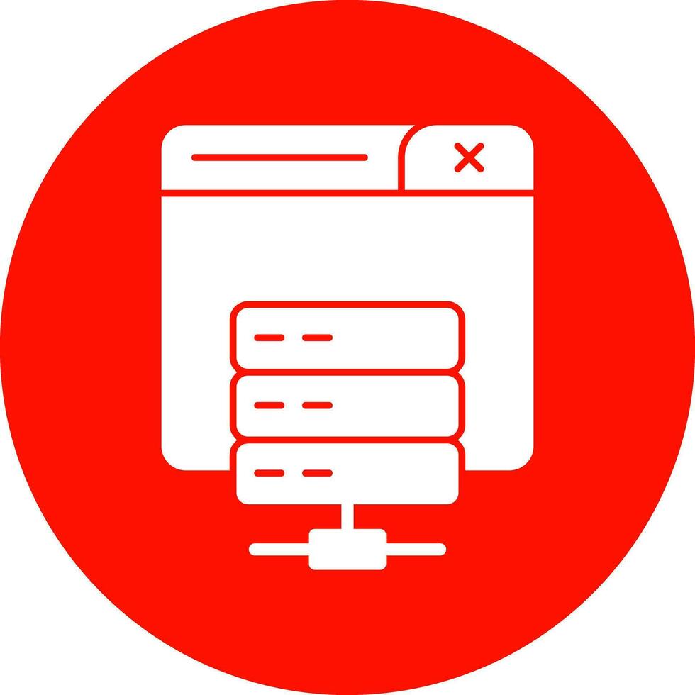 Server Vector Icon Design