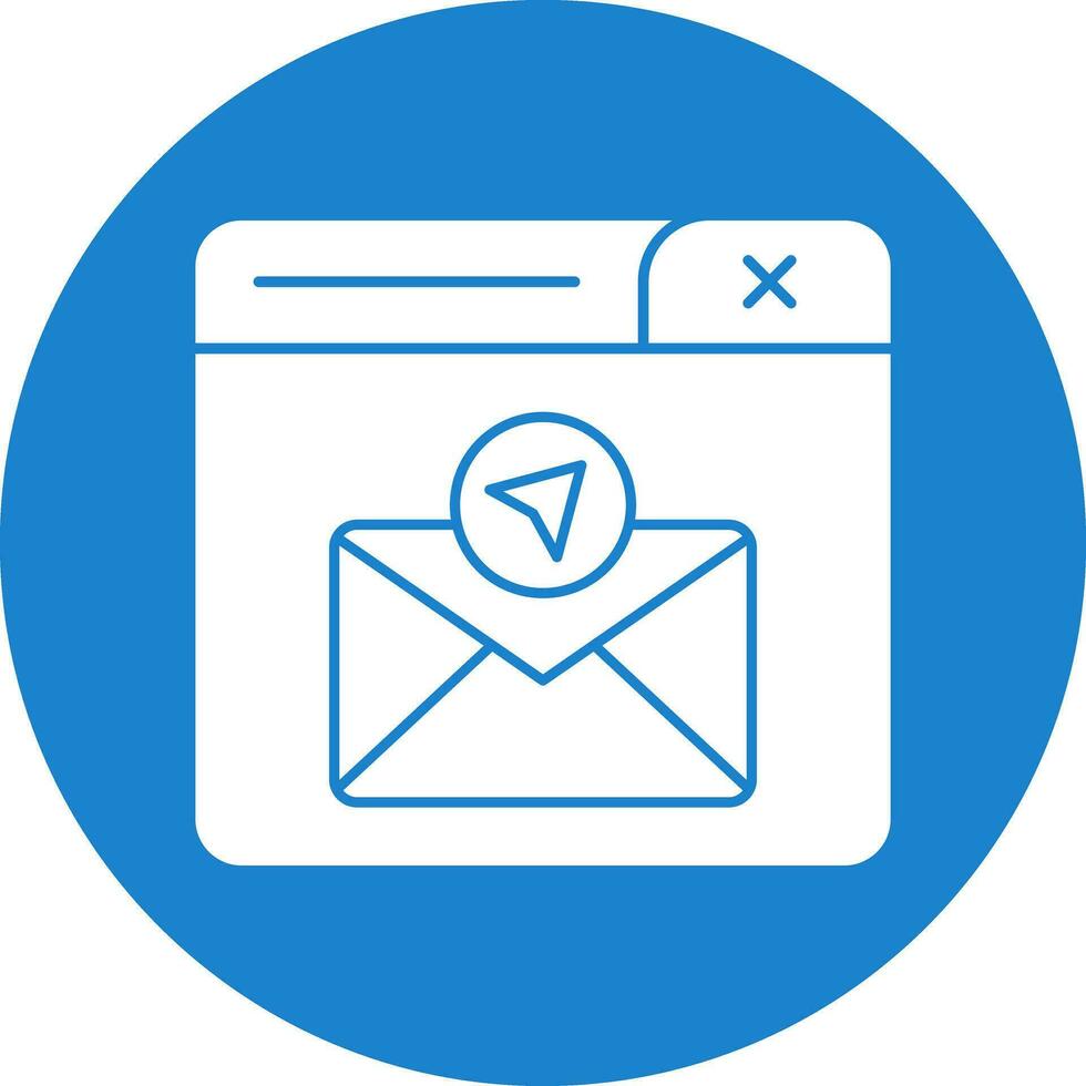 Send Mail Vector Icon Design