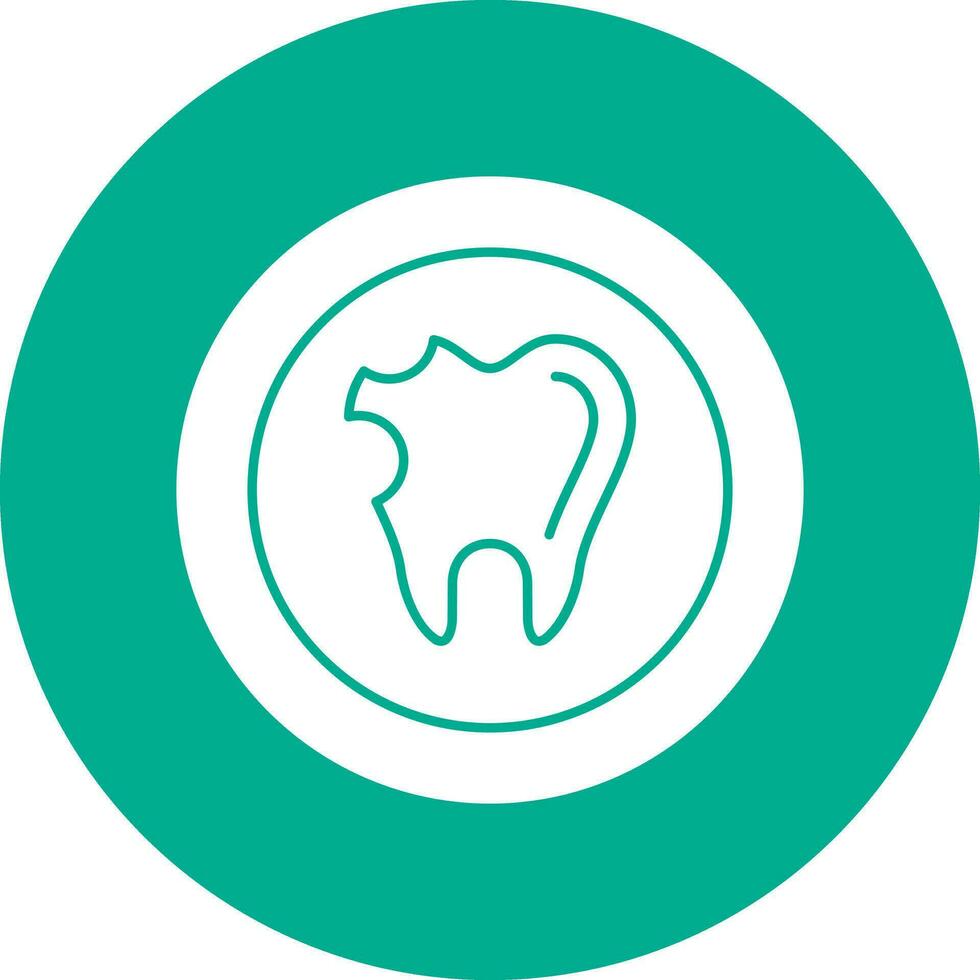 Caries Vector Icon Design