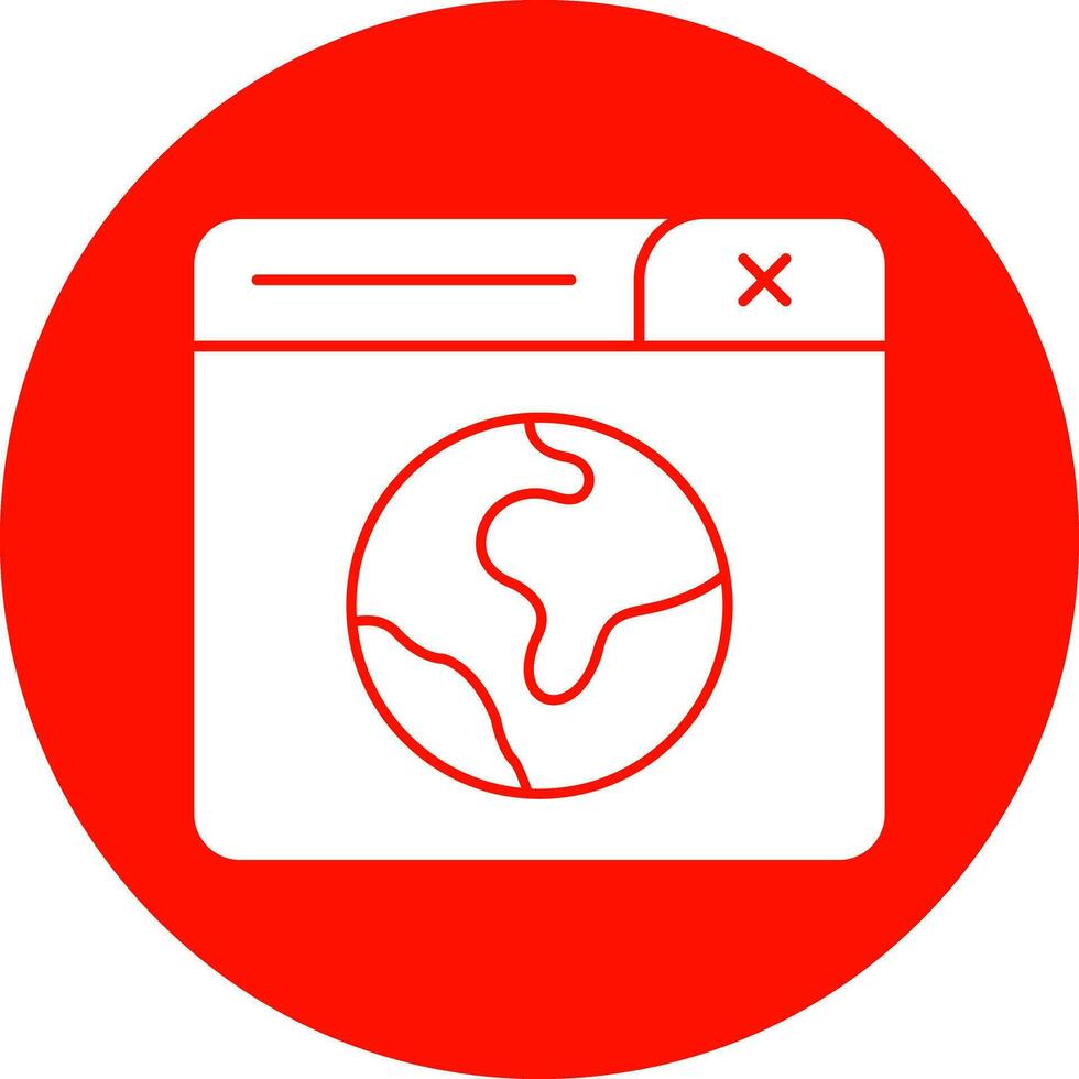 Globe Vector Icon Design