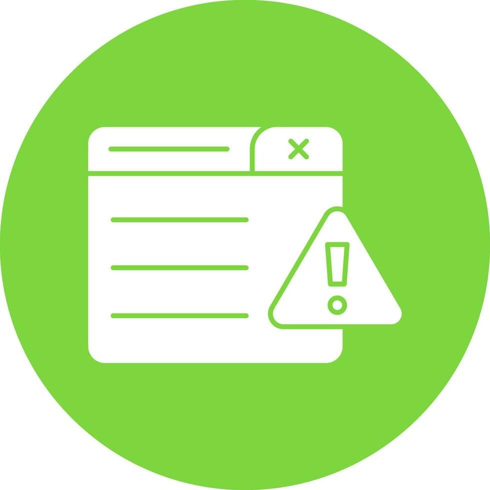 Warning Vector Icon Design