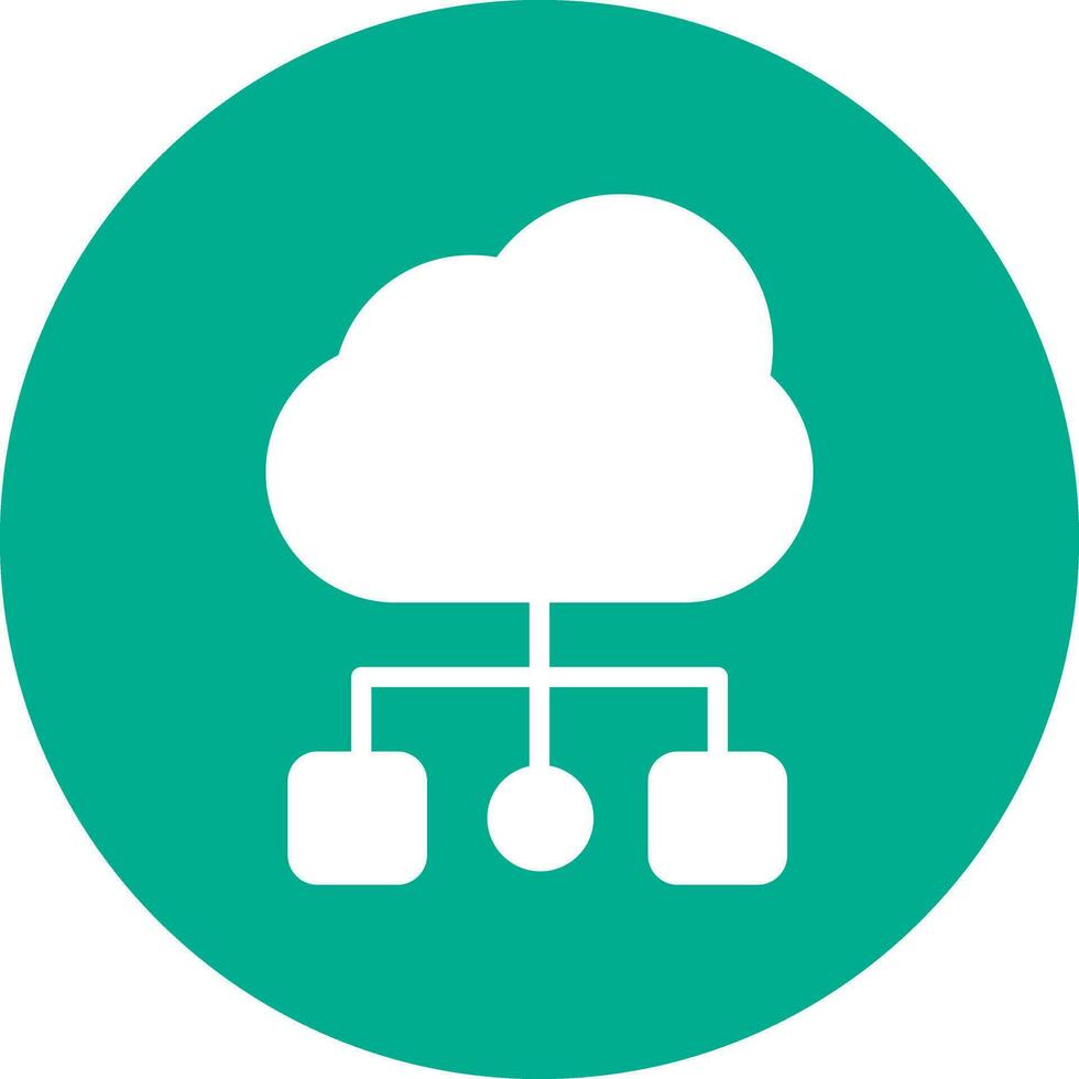 Cloud Computing Vector Icon Design