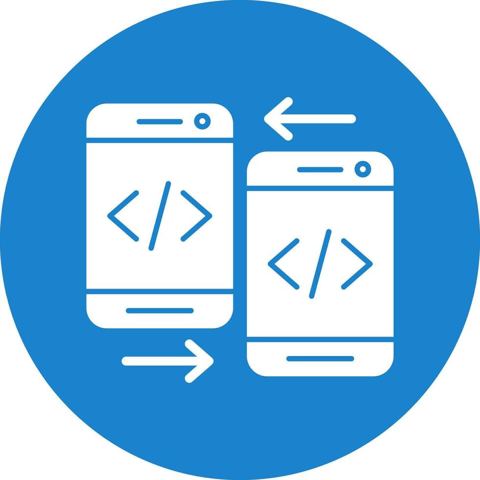Mobile Phones Vector Icon Design