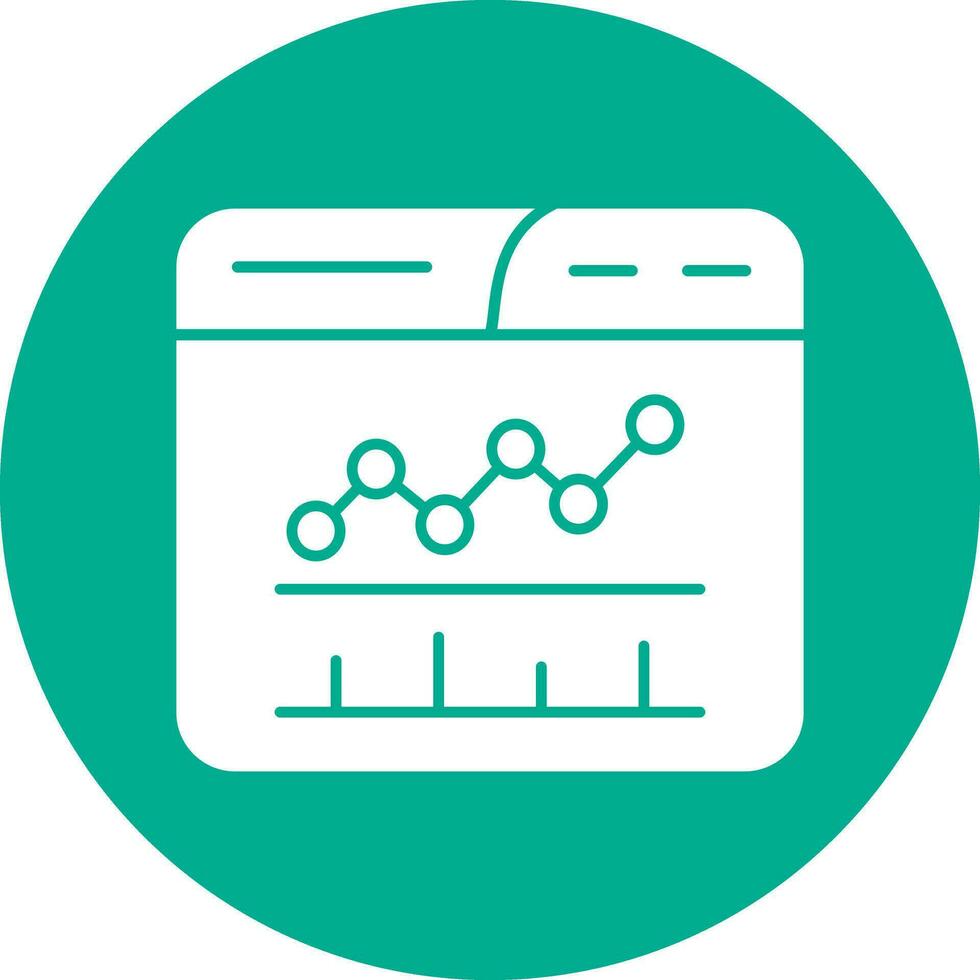 Analytics Vector Icon Design