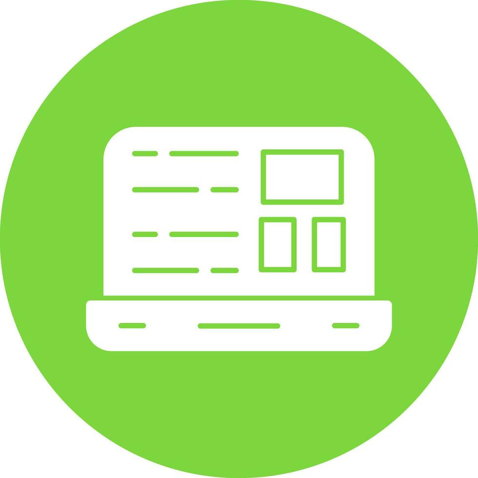 Web Development Vector Icon Design