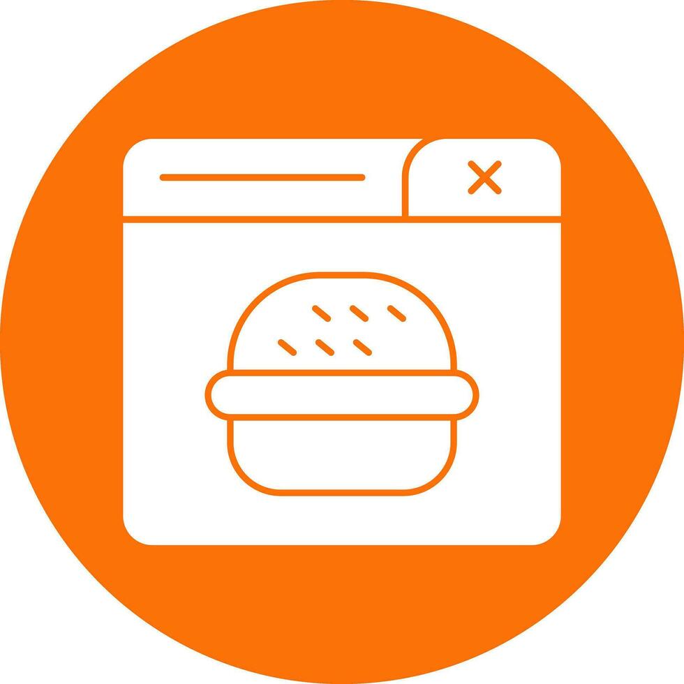 Fast Food Vector Icon Design