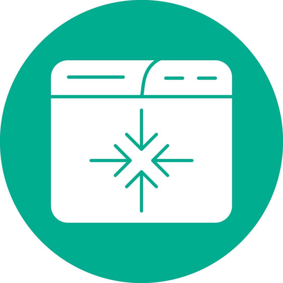 Minimize Vector Icon Design