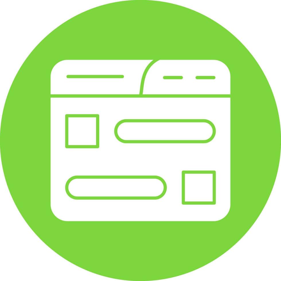 List Vector Icon Design