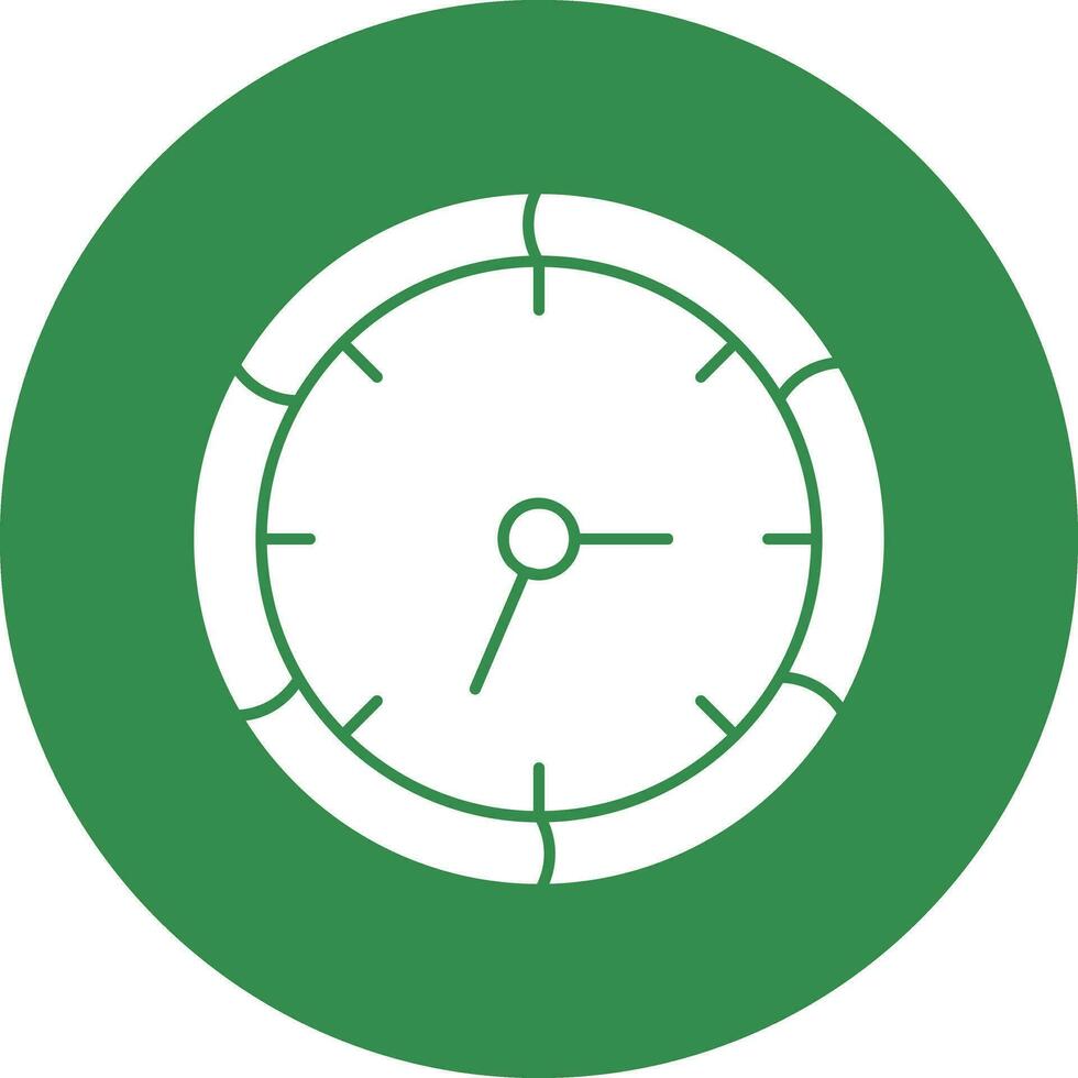 Clock Time Vector Icon Design