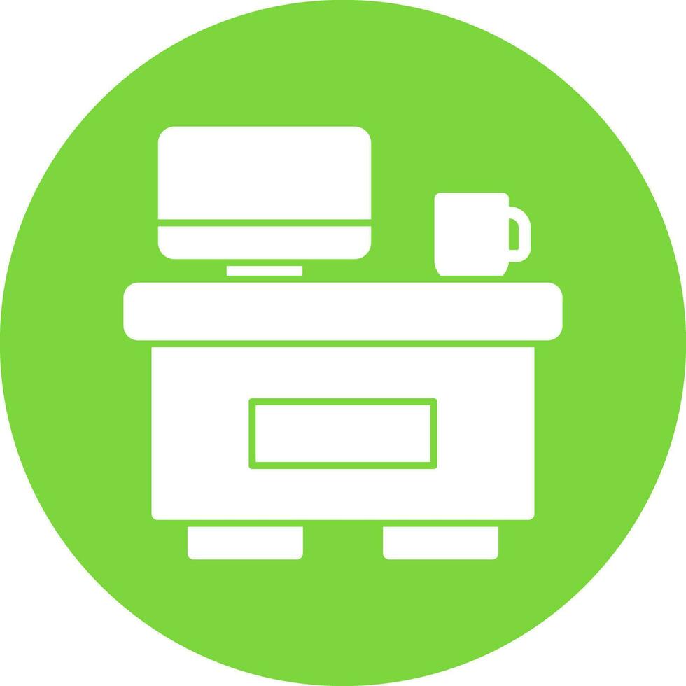 Information Desk Vector Icon Design