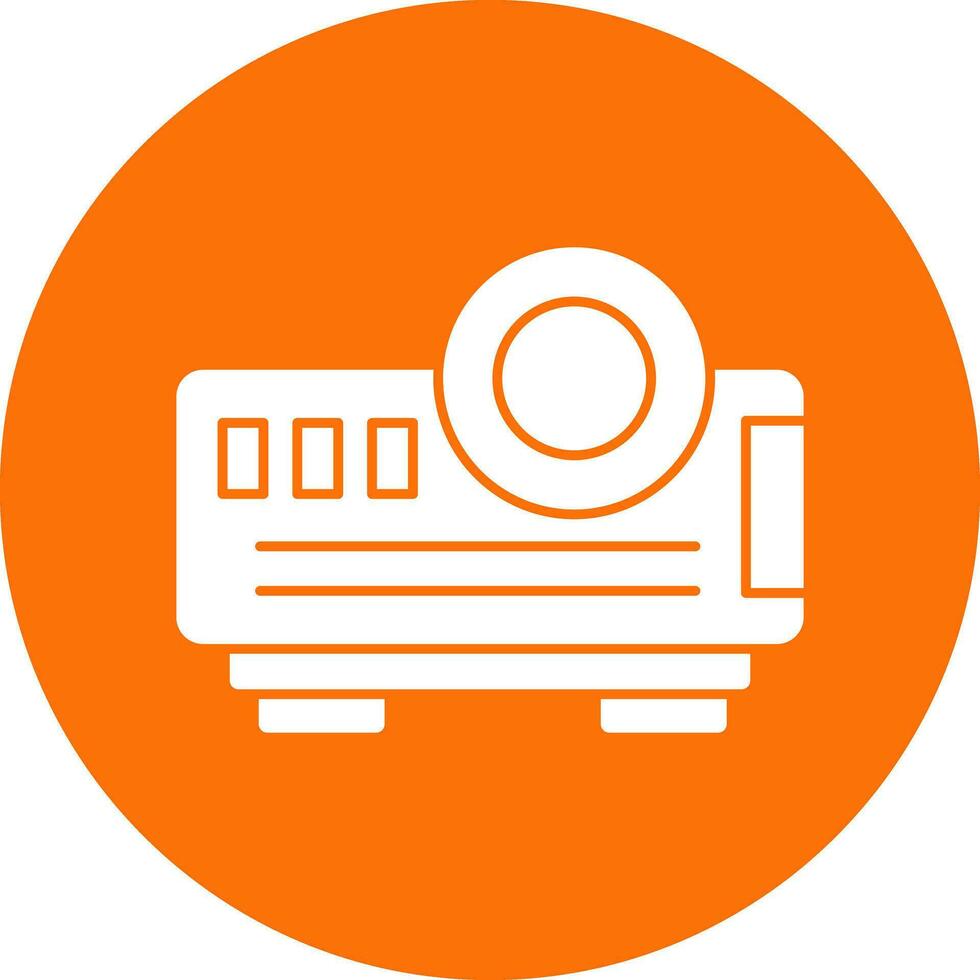 Projector Vector Icon Design