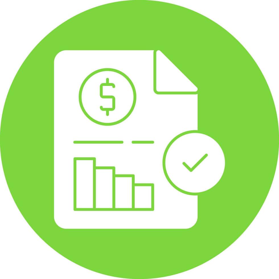 Result Vector Icon Design