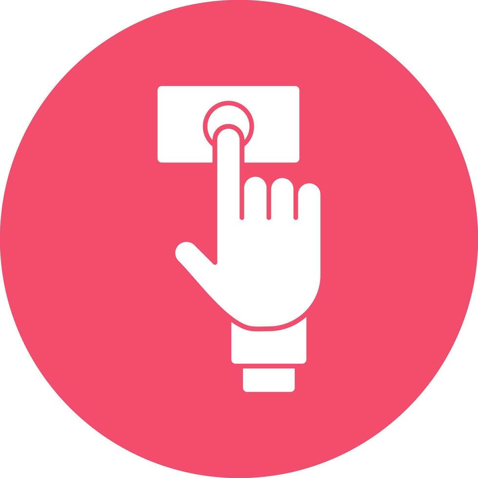 Finger Print Vector Icon Design