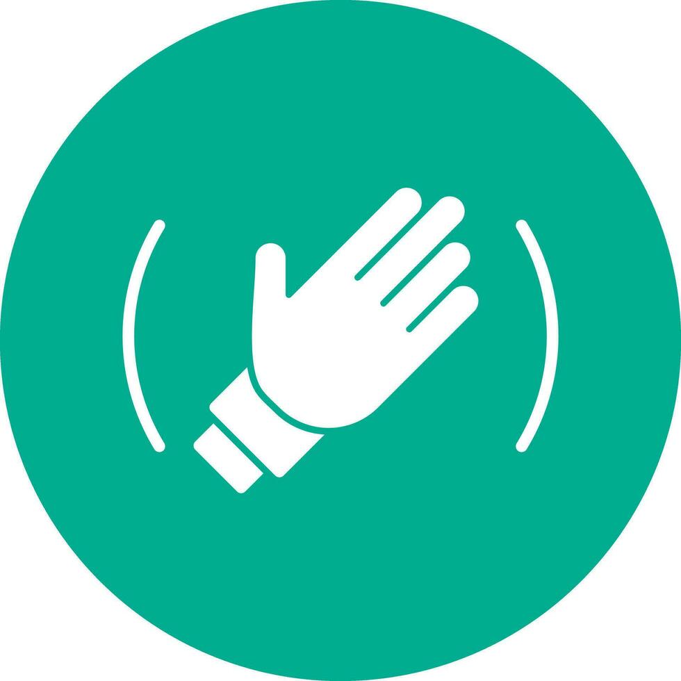 Goodbye Vector Icon Design