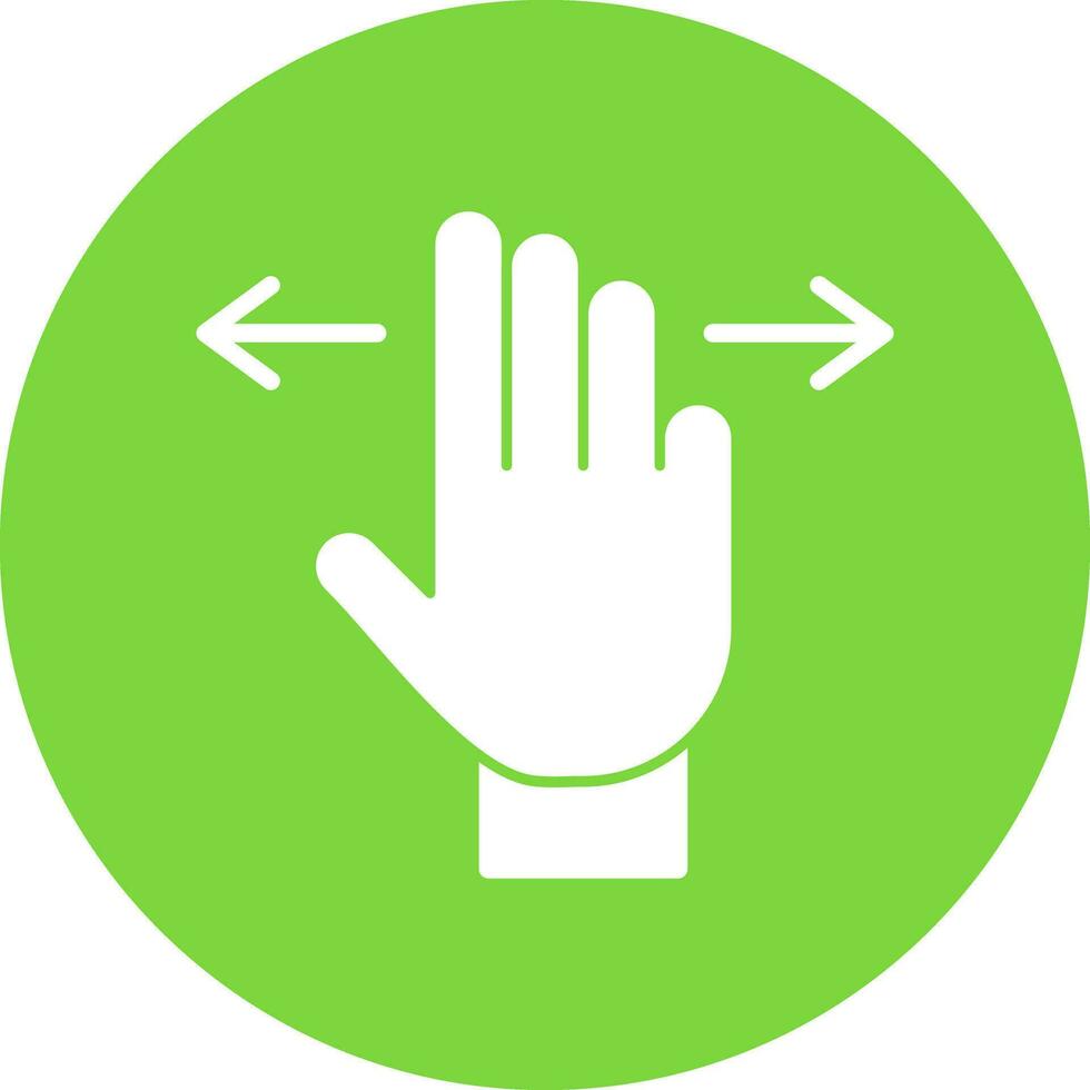 Swipe Vector Icon Design