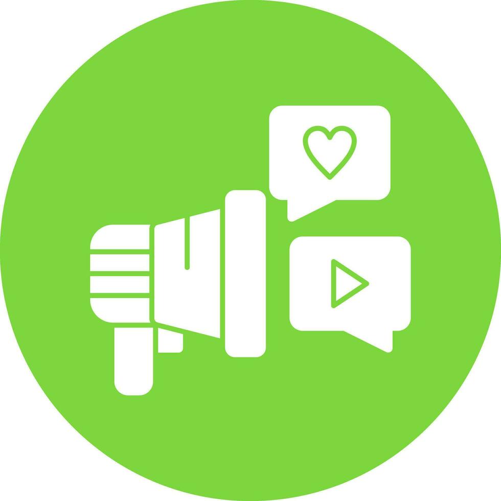Advertising Vector Icon Design