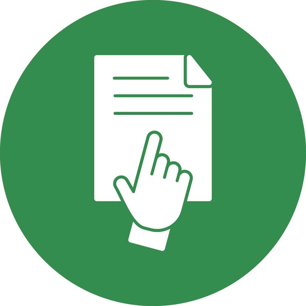 Document Vector Icon Design