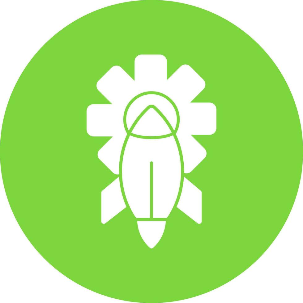 Rocket Vector Icon Design