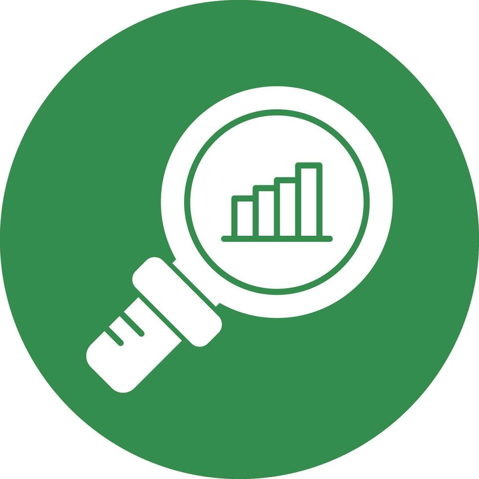 Analytics Vector Icon Design