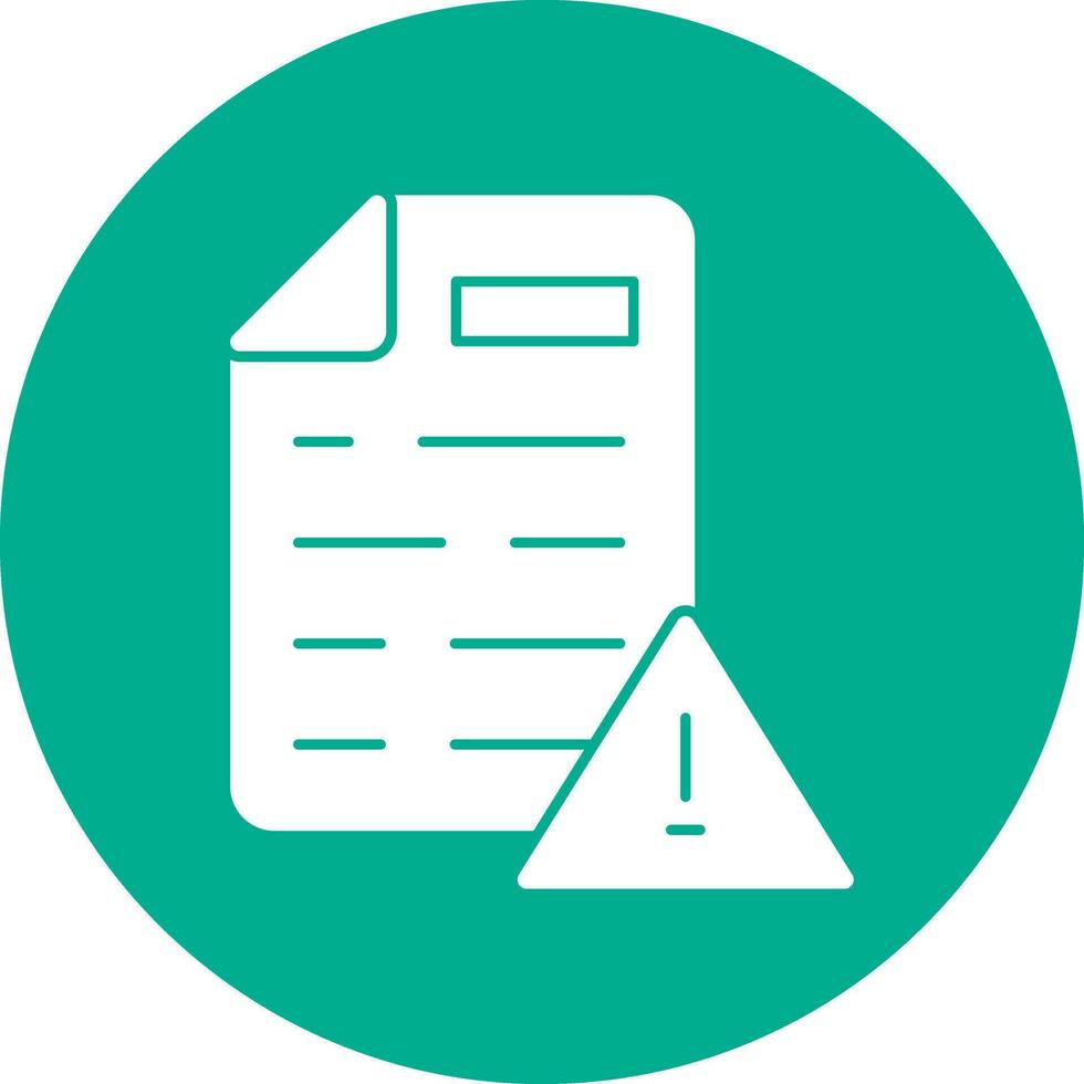 Warning Vector Icon Design