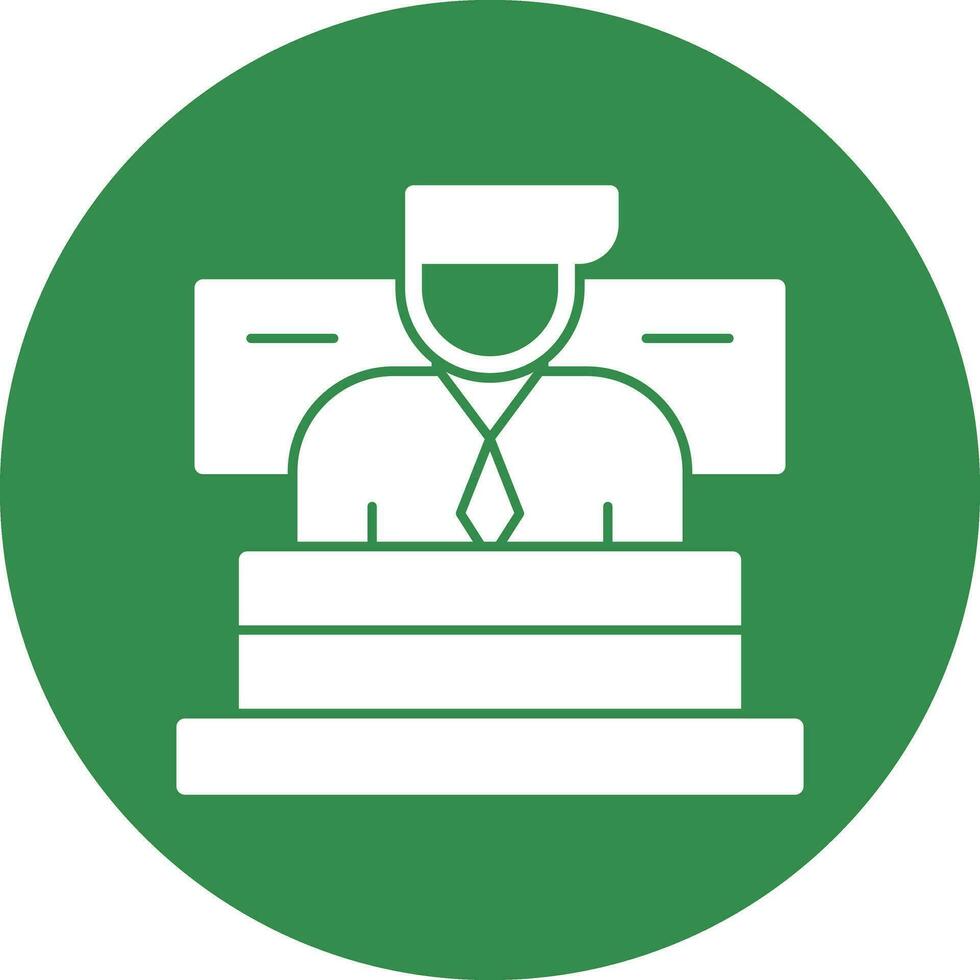Faculty Vector Icon Design