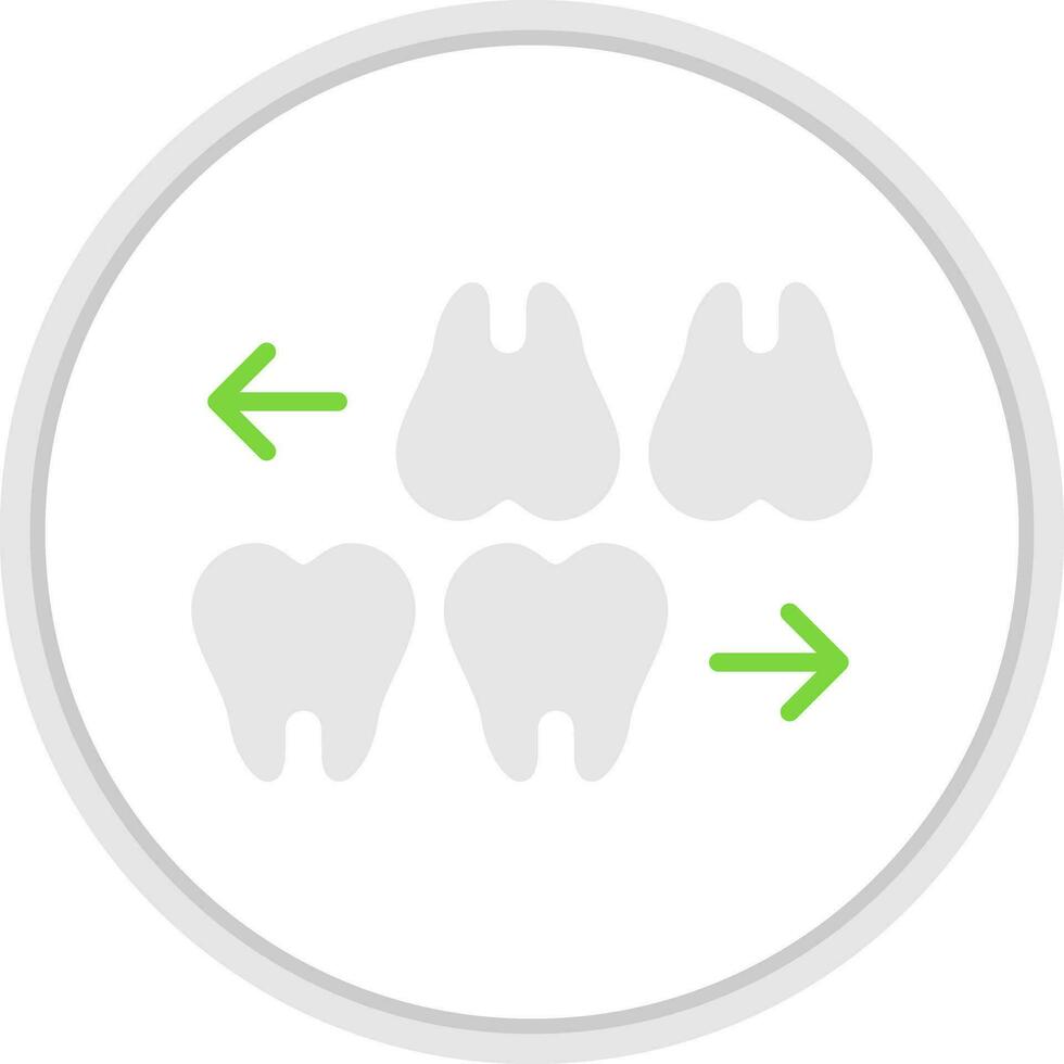Teeths Vector Icon Design