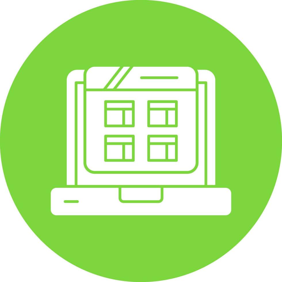 Website Vector Icon Design
