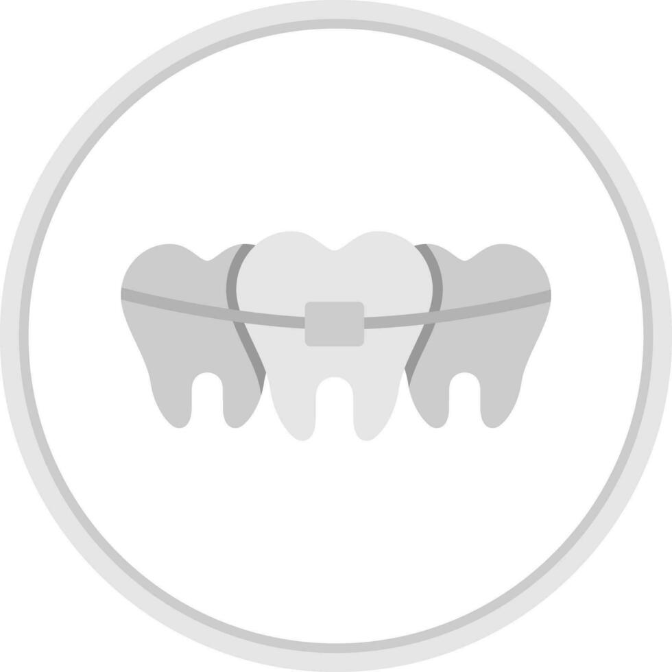 Broken Tooth Vector Icon Design