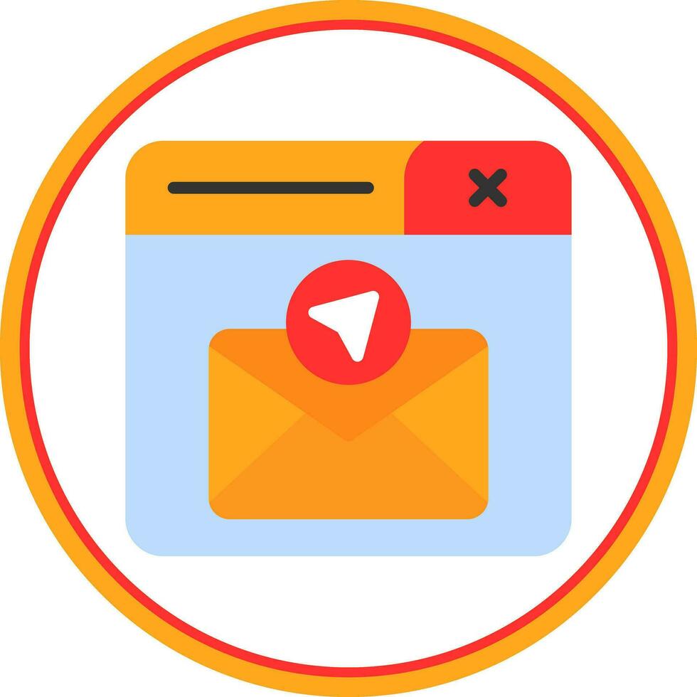 Send Mail Vector Icon Design