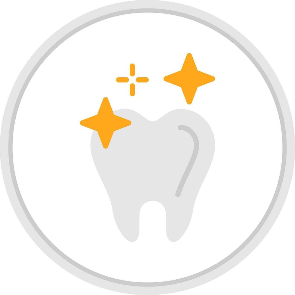 Healthy Tooth Vector Icon Design