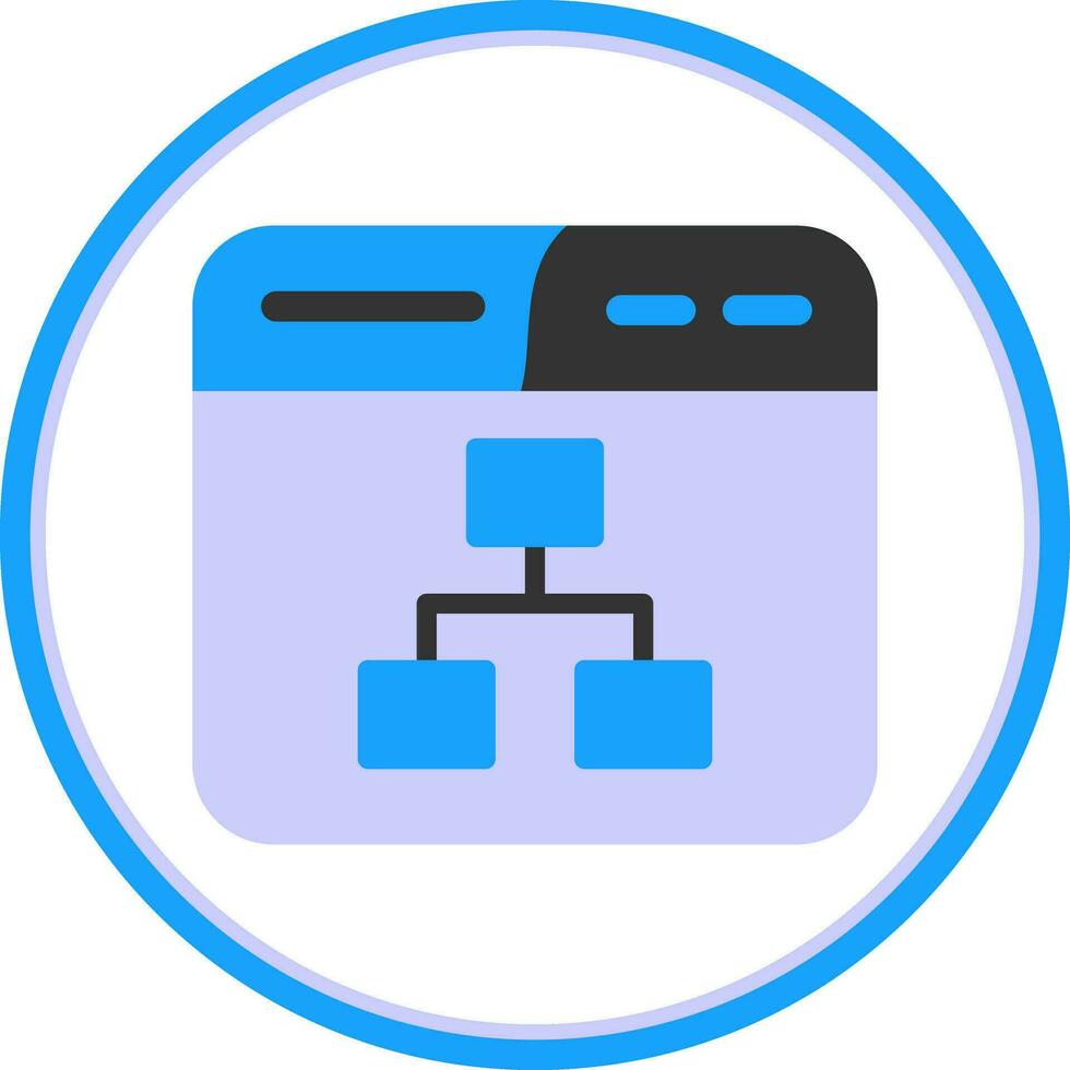 diseño de icono de vector de algoritmo