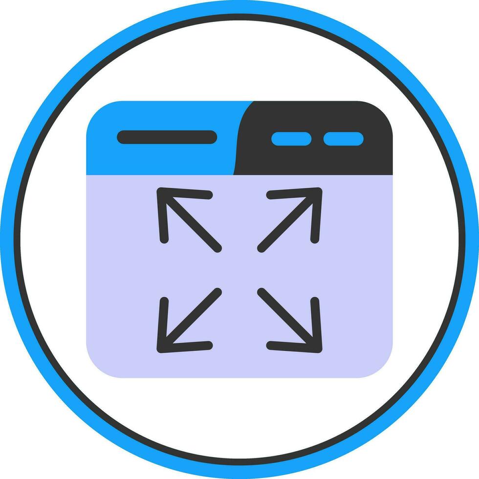 Expand Vector Icon Design