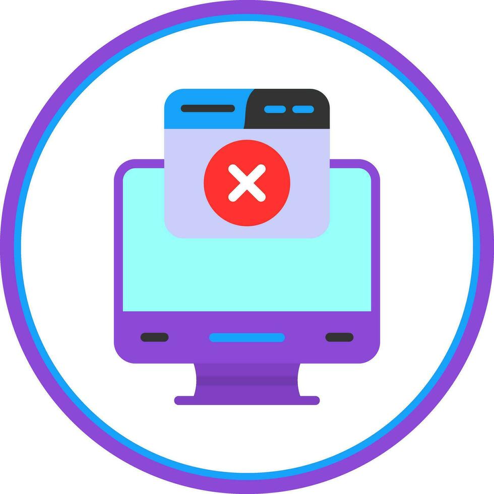 Cancel Vector Icon Design