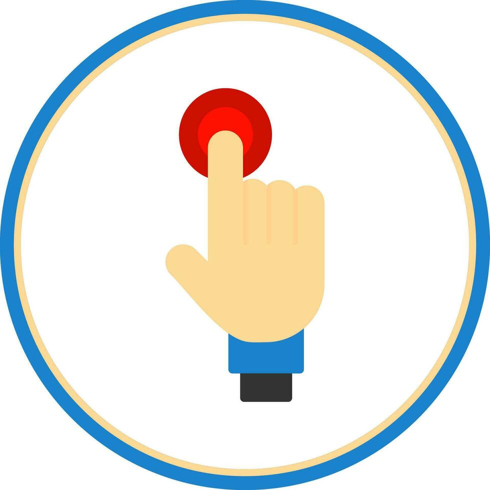 Double Tap Vector Icon Design