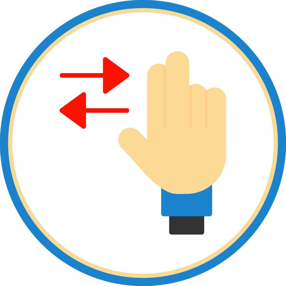 Horizontal Vector Icon Design