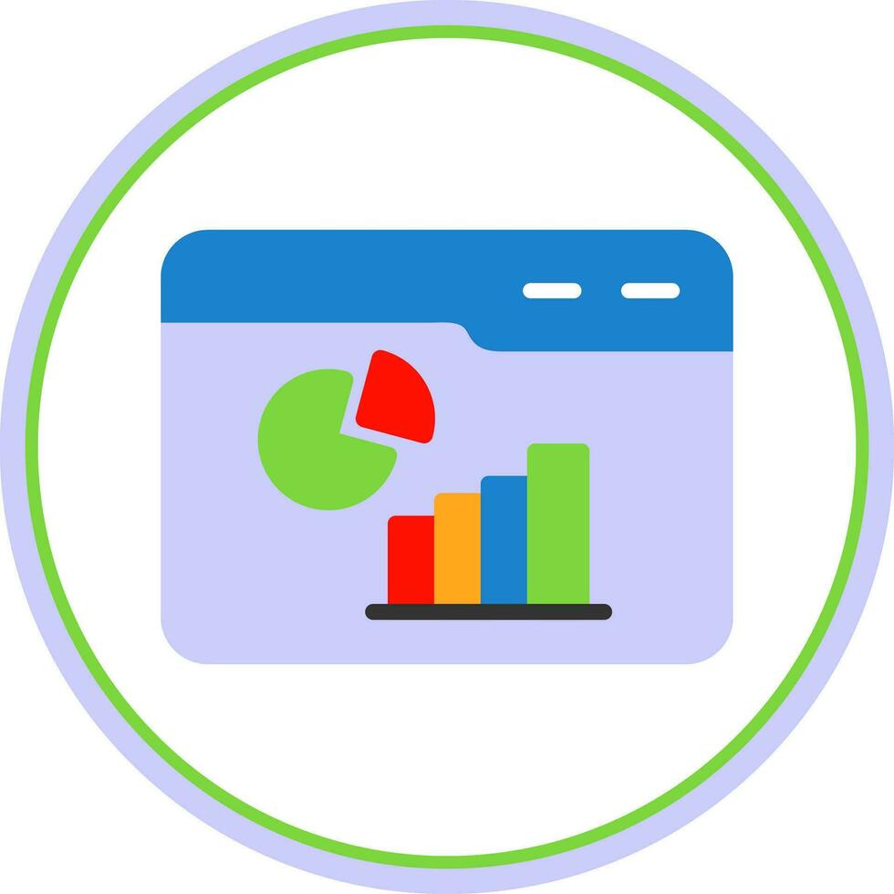 Statistic Vector Icon Design
