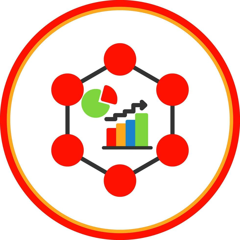 Data Analytics Vector Icon Design