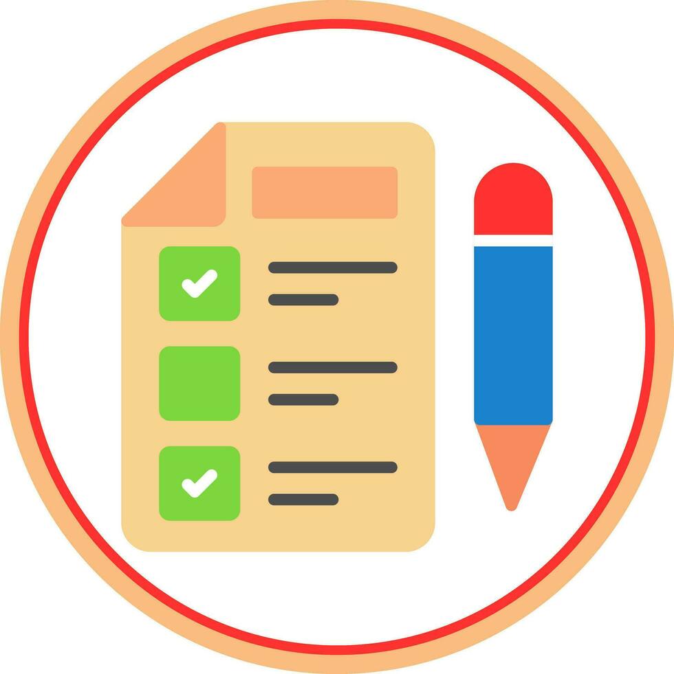 Test Vector Icon Design