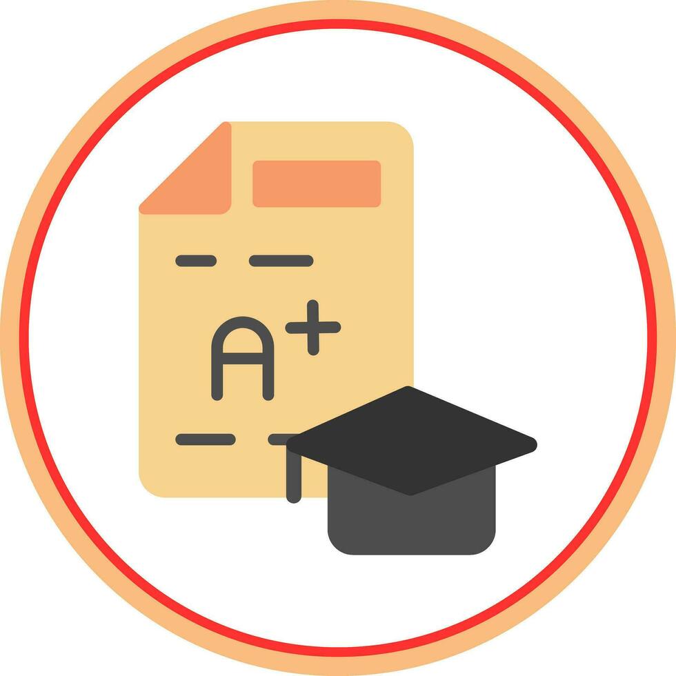 Grade Vector Icon Design