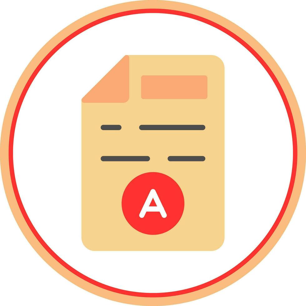 Exam Vector Icon Design