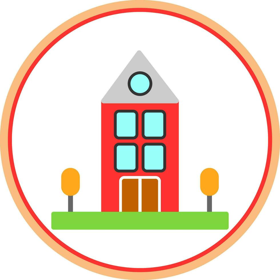 University Vector Icon Design