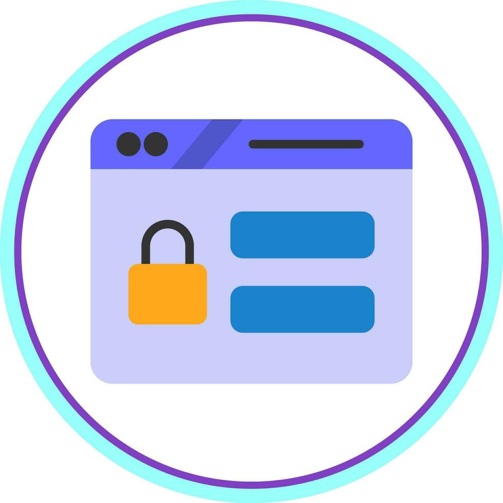 Password Vector Icon Design