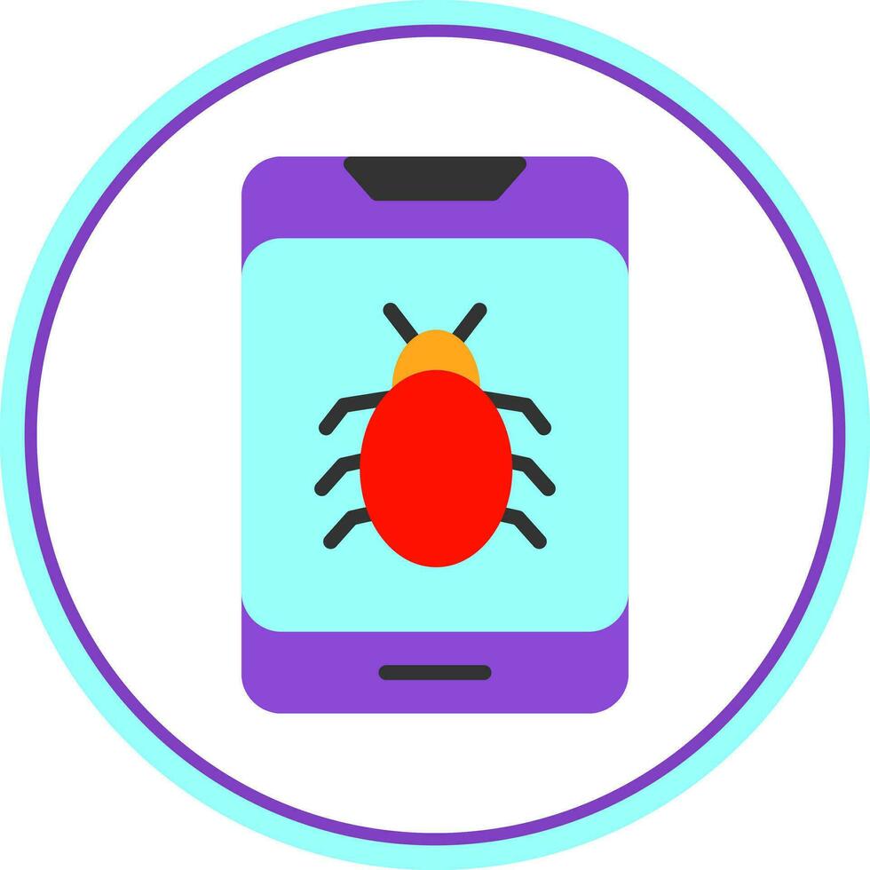 Bug Vector Icon Design