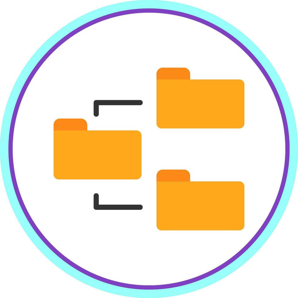 Folders Vector Icon Design