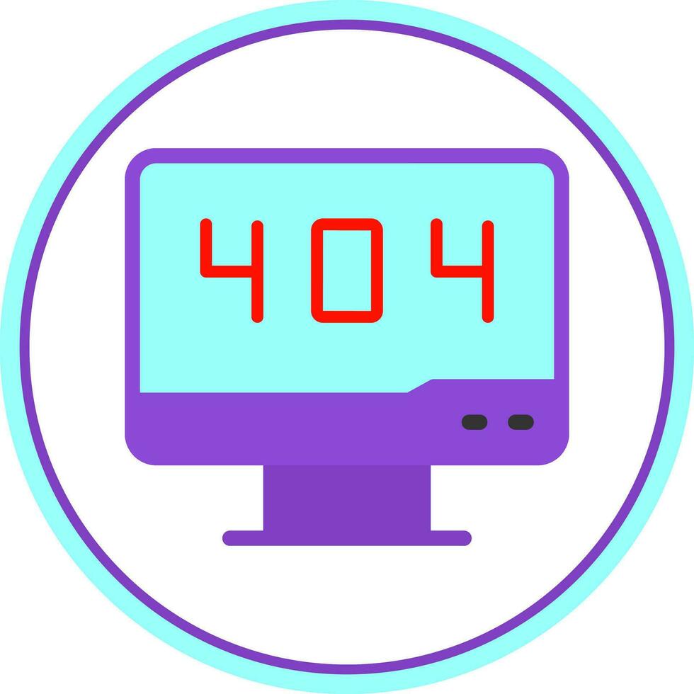 404 Vector Icon Design