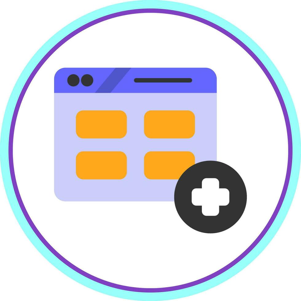 Website Vector Icon Design