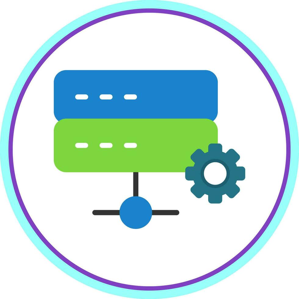 Data Storage Vector Icon Design