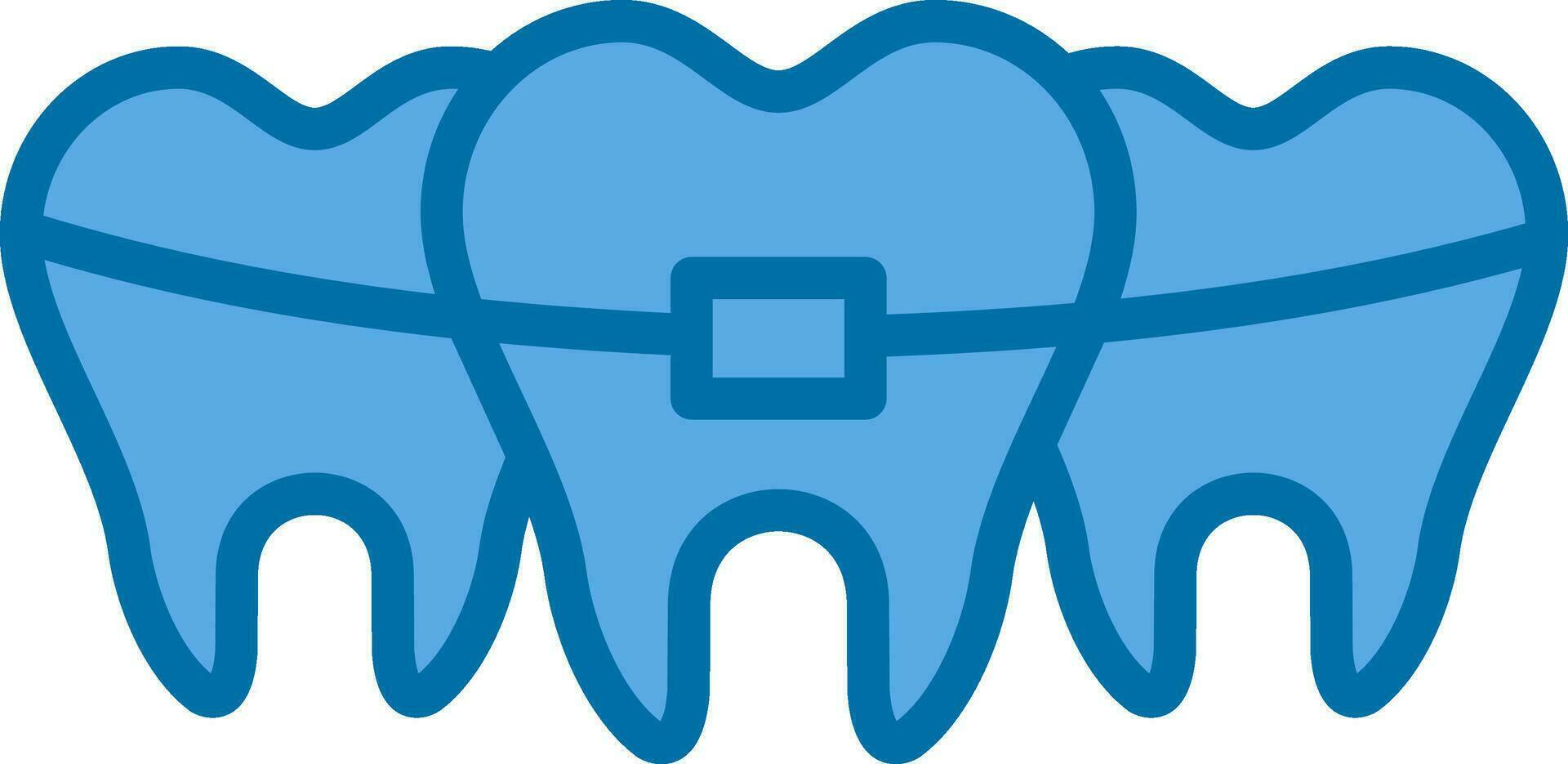 Broken Tooth Vector Icon Design