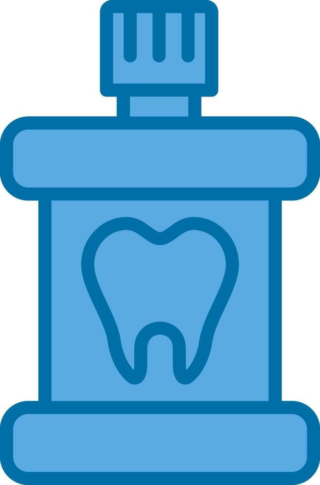 Mouthwash Vector Icon Design