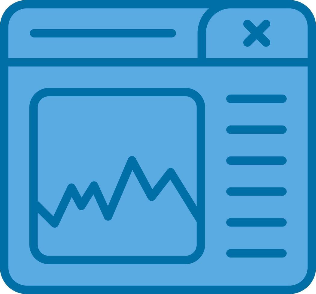 Graph Vector Icon Design